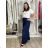 Elegante Hose mit Gürtel für Damen (S/M/L ONE SIZE) ITALIAN FASHION IM425057