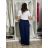 Elegante Hose mit Gürtel für Damen (S/M/L ONE SIZE) ITALIAN FASHION IM425057