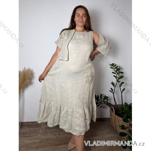 Elegante Hose mit Gürtel für Damen (S/M/L ONE SIZE) ITALIAN FASHION IM425057