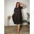 Lange Stretchhose für Damen (Einheitsgröße S/M) ITALIAN FASHION IMM23M17056