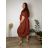Lange Stretchhose für Damen (Einheitsgröße S/M) ITALIAN FASHION IMM23M17056