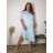 Lange Stretchhose für Damen (Einheitsgröße S/M) ITALIAN FASHION IMM23M17056
