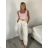 Elegante Hose mit Gürtel für Damen (S/M/L ONE SIZE) ITALIAN FASHION IM425057