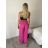 Lange Sommerhose für Damen (Einheitsgröße S/M/L/XL) ITALIAN FASHION IMD24004/DR