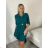 Übergroßes Kleid mit Fliege für Damen (S / M / L / XL / 2XL ONE SIZE) ITALIAN FASHION IMD22493