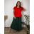 Elegante Hose mit Gürtel für Damen (S/M/L ONE SIZE) ITALIAN FASHION IM425057