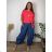 Tunika mit Anhänger Kurzarm Damen Übergröße (54/56/58 Einheitsgröße) ITALIAN FASHION IM425031