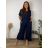 Sommerkleid oval Kurzarm Damen Übergröße (50/52/54 Einheitsgröße) ITALIAN FASHION IM425011