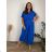 Sommerkleid oval Kurzarm Damen Übergröße (50/52/54 Einheitsgröße) ITALIAN FASHION IM425011