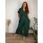 Sommerkleid oval Kurzarm Damen Übergröße (50/52/54 Einheitsgröße) ITALIAN FASHION IM425011