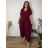 Sommerkleid oval Kurzarm Damen Übergröße (50/52/54 Einheitsgröße) ITALIAN FASHION IM425011