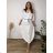 Elegante Hose mit Gürtel für Damen (S/M/L ONE SIZE) ITALIAN FASHION IM425057