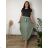 Elegante Hose mit Gürtel für Damen (S/M/L ONE SIZE) ITALIAN FASHION IM425057
