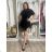 Sommerhemdkleid für Damen mit Gürtel (uni s / m) ITALIAN FASHION IM420807 S / M weiß