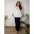 Langarm-Oversize-Shirt für Damen in großen Größen (XL/2XL ONE SIZE) ITALIAN FASHION IMBM23015