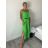 Kleid übergroße Kurzarm Damen (UNI S-L) ITALIAN FASHION IMD20187