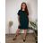 Sommerkleid oval Kurzarm Damen Übergröße (50/52/54 Einheitsgröße) ITALIAN FASHION IM425011