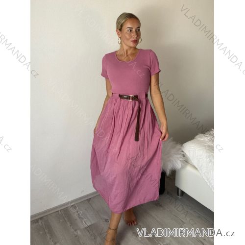 Übergroßer gestrickter Langarmpullover für Damen (S/M EINHEITSGRÖSSE) ITALIAN FASHION IMSN2416125