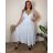Sommerkleid oval Kurzarm Damen Übergröße (50/52/54 Einheitsgröße) ITALIAN FASHION IM425011