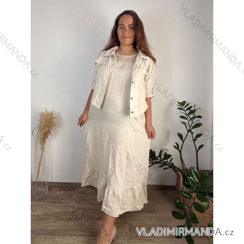Elegante Hose mit Gürtel für Damen (S/M/L ONE SIZE) ITALIAN FASHION IM425057