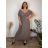 Elegante Hose mit Gürtel für Damen (S/M/L ONE SIZE) ITALIAN FASHION IM425057