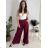 Elegante, lange Jogginghose für Damen (Einheitsgröße S/M/L) ITALIAN FASHION IMD23634