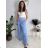 Elegante, lange Jogginghose für Damen (Einheitsgröße S/M/L) ITALIAN FASHION IMD23634
