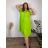 Šaty košilové oversize krátký rukáv dámské (M/L//XL ONE SIZE) ITALSKÁ MÓDA IM422525