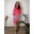 Übergroßer gestrickter Langarmpullover für Damen (S/M EINHEITSGRÖSSE) ITALIAN FASHION IMSN2416125