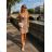 Damen 3/4 Langarm-Hemdkleid (XS/S/M Einheitsgröße) ITALIAN FASHION IMD26000237/DUR
