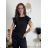 Kleid mit 3/4 Ärmeltasche für Damen (uni sl) ITALIAN Fashion IM3181746