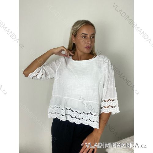 Trägerloses kurzes Partykleid für Damen (Einheitsgröße S/M) ITALIAN FASHION IMPSH23C662 S / M / L weiß