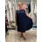 Sommerkleid oval Kurzarm Damen Übergröße (50/52/54 Einheitsgröße) ITALIAN FASHION IM425011