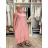 Sommerkleid oval Kurzarm Damen Übergröße (50/52/54 Einheitsgröße) ITALIAN FASHION IM425011