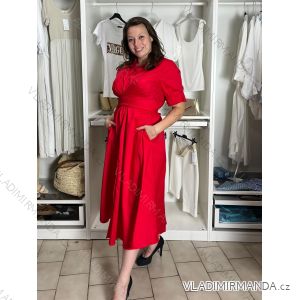 Langes ärmelloses Sommerkleid für Damen (Einheitsgröße S/M) ITALIAN FASHION IMSM2600018