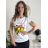 T-Shirt Kurzarm Frauen (UNI S-M) ITALIENISCHE MODE IMM20330