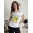 T-Shirt Kurzarm Frauen (UNI S-M) ITALIENISCHE MODE IMM20330