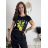 T-Shirt Kurzarm Frauen (UNI S-M) ITALIENISCHE MODE IMM20330