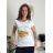 T-Shirt Kurzarm Frauen (UNI S-M) ITALIENISCHE MODE IMM20330