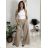 Kurzärmliges Sommer-Freizeitkleid für Damen (S/M/L EINHEITSGRÖSSE) ITALIAN FASHION IMWGB25022 S / M / L grau
