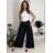 Kurzärmliges Sommer-Freizeitkleid für Damen (S/M/L EINHEITSGRÖSSE) ITALIAN FASHION IMWGB25022 S / M / L grau