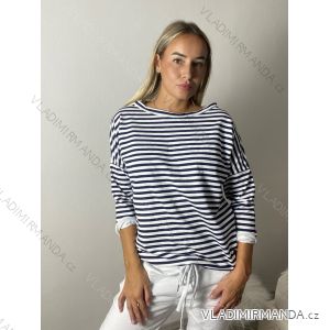 Sweatshirt Kurzarm (uni) ITALIENISCHE Mode IM518226