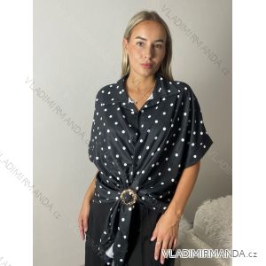 Klassisches 3/4 Langarmshirt für Damen, Übergröße (50/52/54 ONE SIZE) ITALIAN FASHION IMWDL252349