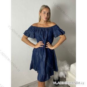 Ärmelloses langes Partykleid für Damen (S/M EINHEITSGRÖSSE) ITALIAN FASHION IMHMS23102