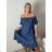 Ärmelloses langes Partykleid für Damen (S/M EINHEITSGRÖSSE) ITALIAN FASHION IMHMS23102