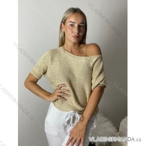 Schmaler Oversize-Langarmpullover für Damen (S/M ONE SIZE) ITALIAN FASHION IMWGM23439