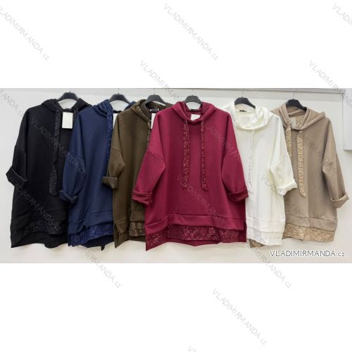 Übergroße Stretch-Jogginghose für Damen (50/52 EINHEITSGRÖSSE) ITALIAN FASHION IM4260245