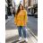 Damen-Langarmjacke in Butterscotch (Einheitsgröße 54/56/58) ITALIENISCHE MODE IM4260251