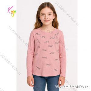 Langarm-T-Shirt für Mädchen (134-164) KUGO WL0945