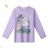 Langarm-T-Shirt für Mädchen (134-164) KUGO MS7103